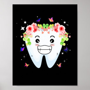 Poster Dentist Dental Assistant Oral Hygienist Tooth