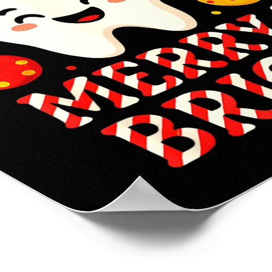 Poster Dentist Merry Christmas May Your Smile Be Merry An (Coin)