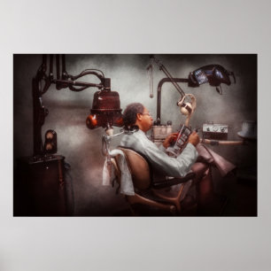 Poster Dentist - Waiting for the Dentist