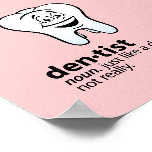 Poster Dentiste (Coin)