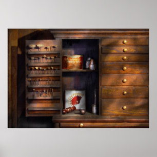 Poster Dentiste - bavures dentaires