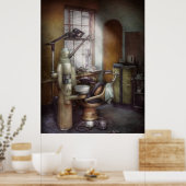 Poster Dentiste - Bureau dentaire vers 1940 (Cuisine)