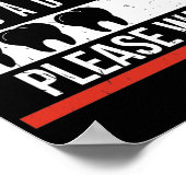 Poster Dentiste Dentiste Funny Orthodontiste (Coin)