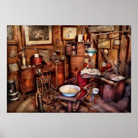 Poster Dentiste - Le médecin sera bientôt avec vous (Devant)