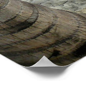 Poster Dentiste retraité, Hamac sous les palmiers (Coin)