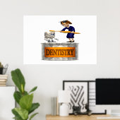 Poster Dentistère (Bureau à domicile)