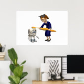 Poster Dentistère 2 (Bureau à domicile)