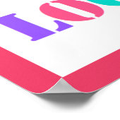 Poster d'entreprise du logo personnalisé - Choisis (Coin)