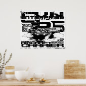 Poster d'entreprise du transporteur aérien (Cuisine)