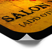 Poster d'entreprise moderne haut de gamme (Coin)