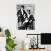 Poster d'entreprise sérieux (Bureau à domicile)