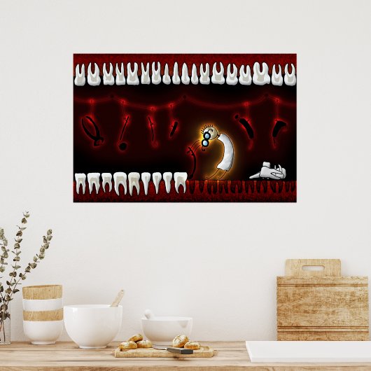 Poster Dents (Cuisine)