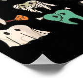 Poster Dents d'Halloween Citation de dentiste Éffrayante  (Coin)