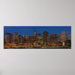 Poster Denver Cityscape