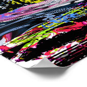 Poster Denver, Colorado en graffiti (Coin)