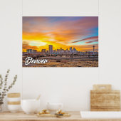 Poster Denver, Colorado, USA (Cuisine)