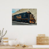 Poster Denver et Rio Grande Western EMD SD-50 no 5514, (Cuisine)