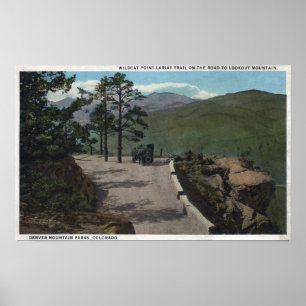 Poster Denver Mountain Park, CO - Wildcat Point Lariat