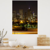 Poster Denver Skyline (Cuisine)