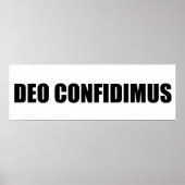 Poster Deo confidimus (Devant)
