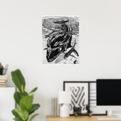 Poster Départ (Bureau à domicile)