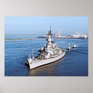 Poster Départ de retraite : Battleship Wisconsin