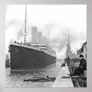 Poster Départ de Southampton