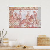 Poster Départ des Croisés (Cuisine)