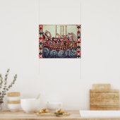 Poster Départ d'un bateau pour les Croisades, (Cuisine)