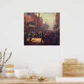 Poster Départ pour la guerre (Cuisine)