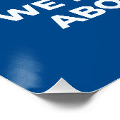 Poster Département de la pensée excessive - Humour de bur (Coin)