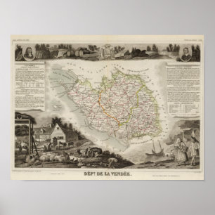 Poster Département De La Vendee