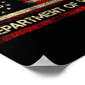 Poster Department Of War Established 2025 Re-established  (Coin)