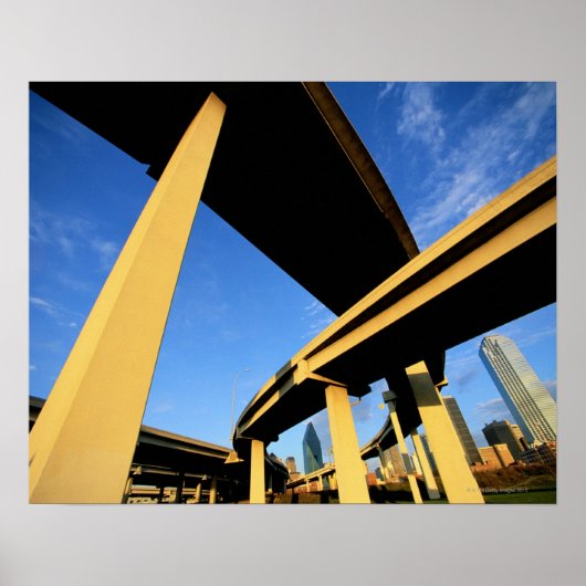 Poster Dépassement routier à Dallas (Devant)