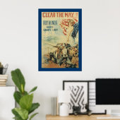 Poster Dépêche-toi ! ! - Quatrième prêt pour la liberté (Bureau à domicile)