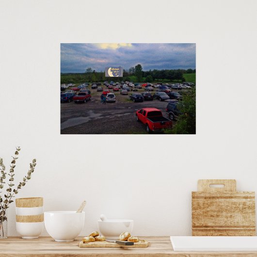 Poster Dépendante Conduite dans l'affiche (Cuisine)