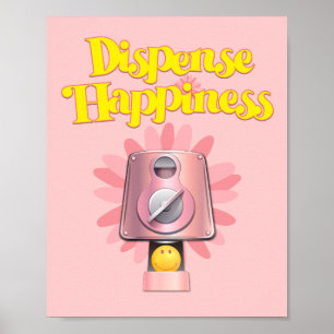 Poster Dépenser le bonheur
