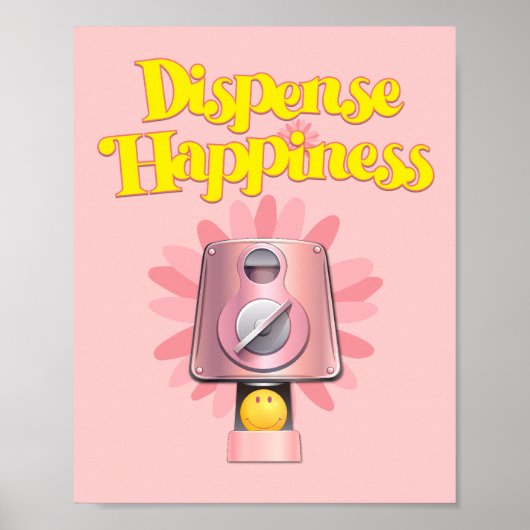 Poster Dépenser le bonheur (Devant)