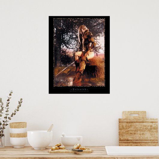 Poster Déplacé (Cuisine)