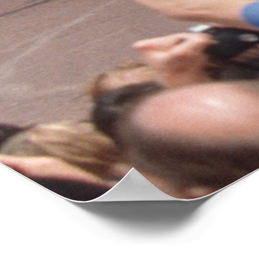 Poster Déplacement de la couleur (Coin)