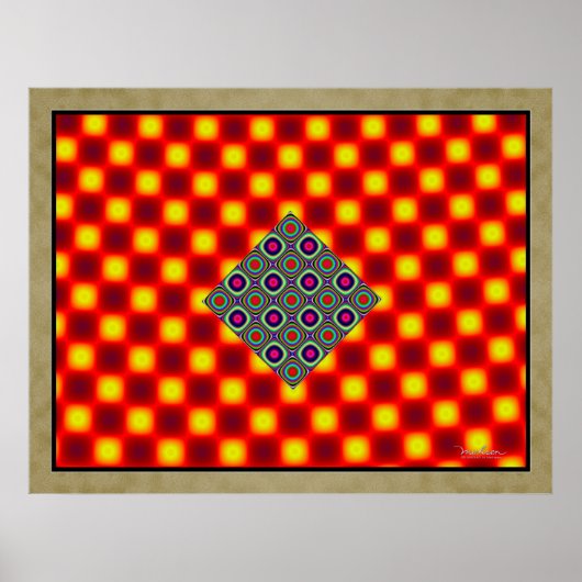 Poster Déplacement de l'incrustation (Devant)