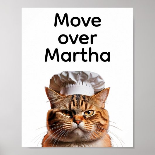 Poster Déplacer sur Martha (Devant)