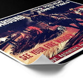 Poster Déplacez-Vous Autour Pour Prévenir Les Incendies D (Coin)