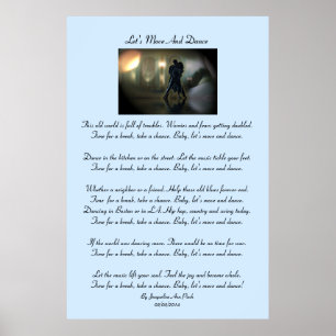 Poster Déplaçons-nous et dansons