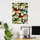 Poster Déplaisant Lil Kidz (Bureau à domicile)