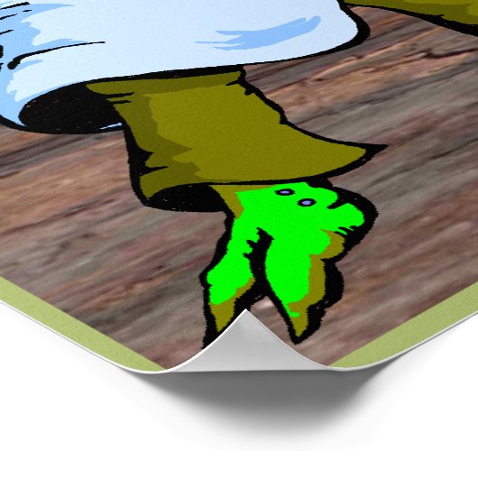 Poster Déplaisant Mad Science Lab Halloween (Coin)