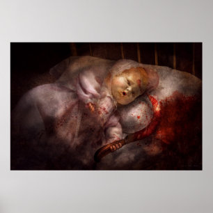 Poster Déplaisant - Poupée - Terrains de nuit