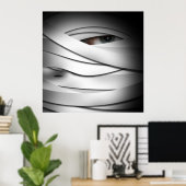 Poster Déplaisante effrayante une teinte Halloween maman (Bureau à domicile)