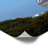 Poster Déploiement de la navette spatiale Atlantis STS-86 (Coin)