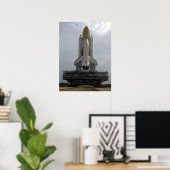 Poster Déploiement de la navette spatiale Columbia (STS-1 (Bureau à domicile)